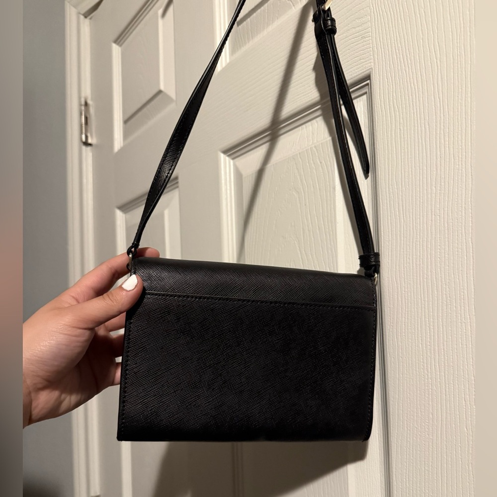 Kate Spade Sleek Black Crossbody Bag - Picture 2 of 5